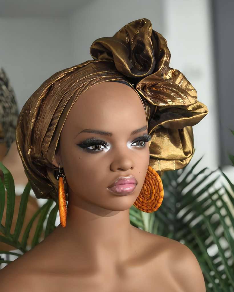 mannequin African gele